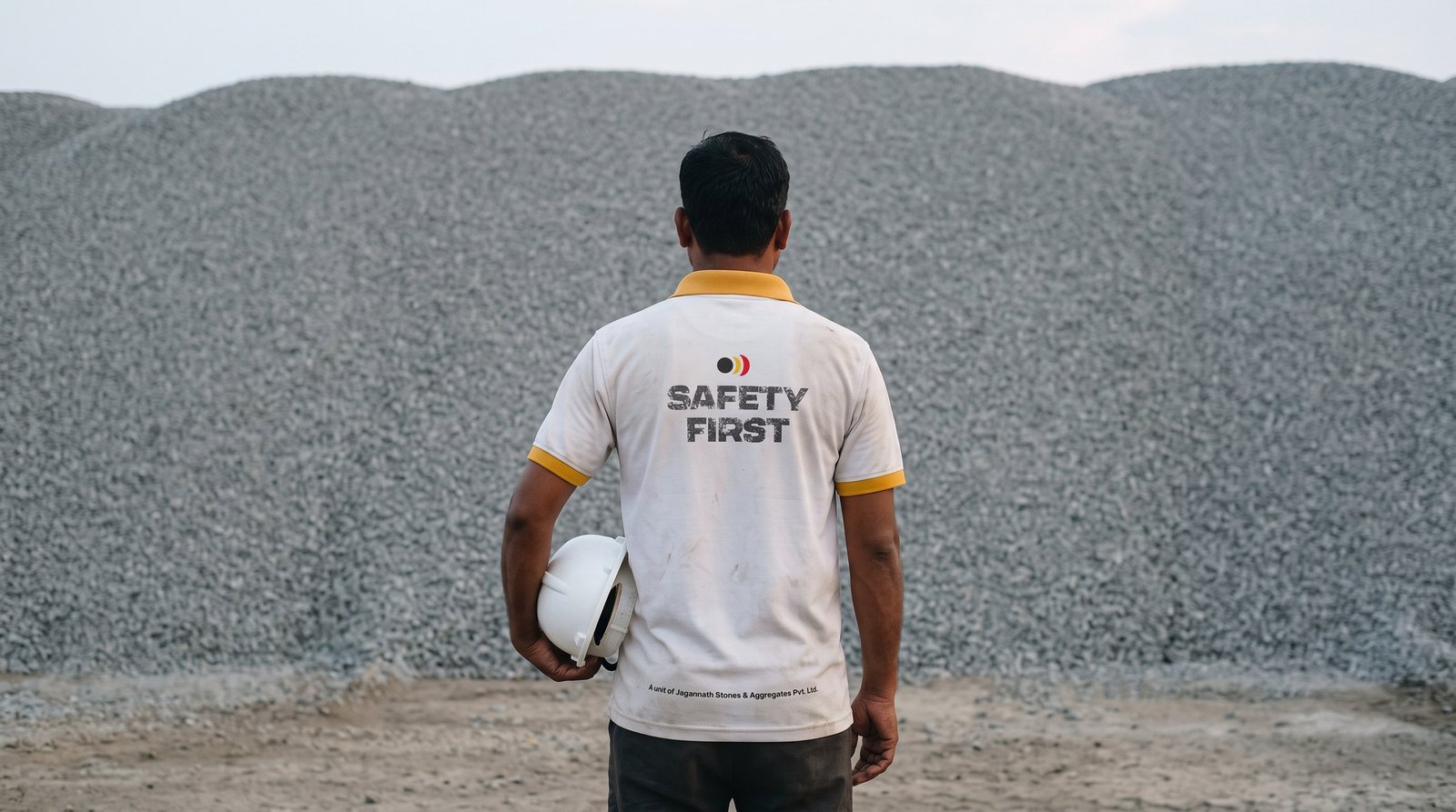Ishva Safety First polo, back