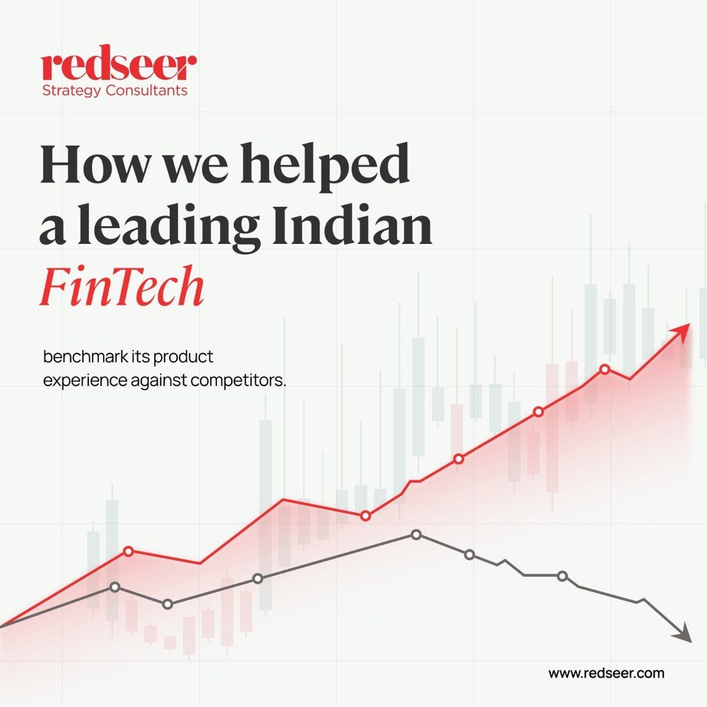 Redseer FinTech case study carousel slide 1 of 5