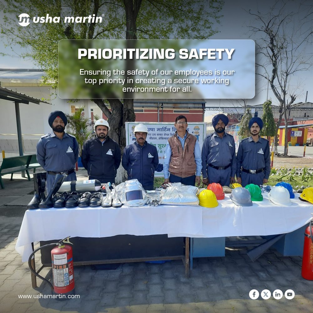 Usha Martin safety carousel slide 1 of 5