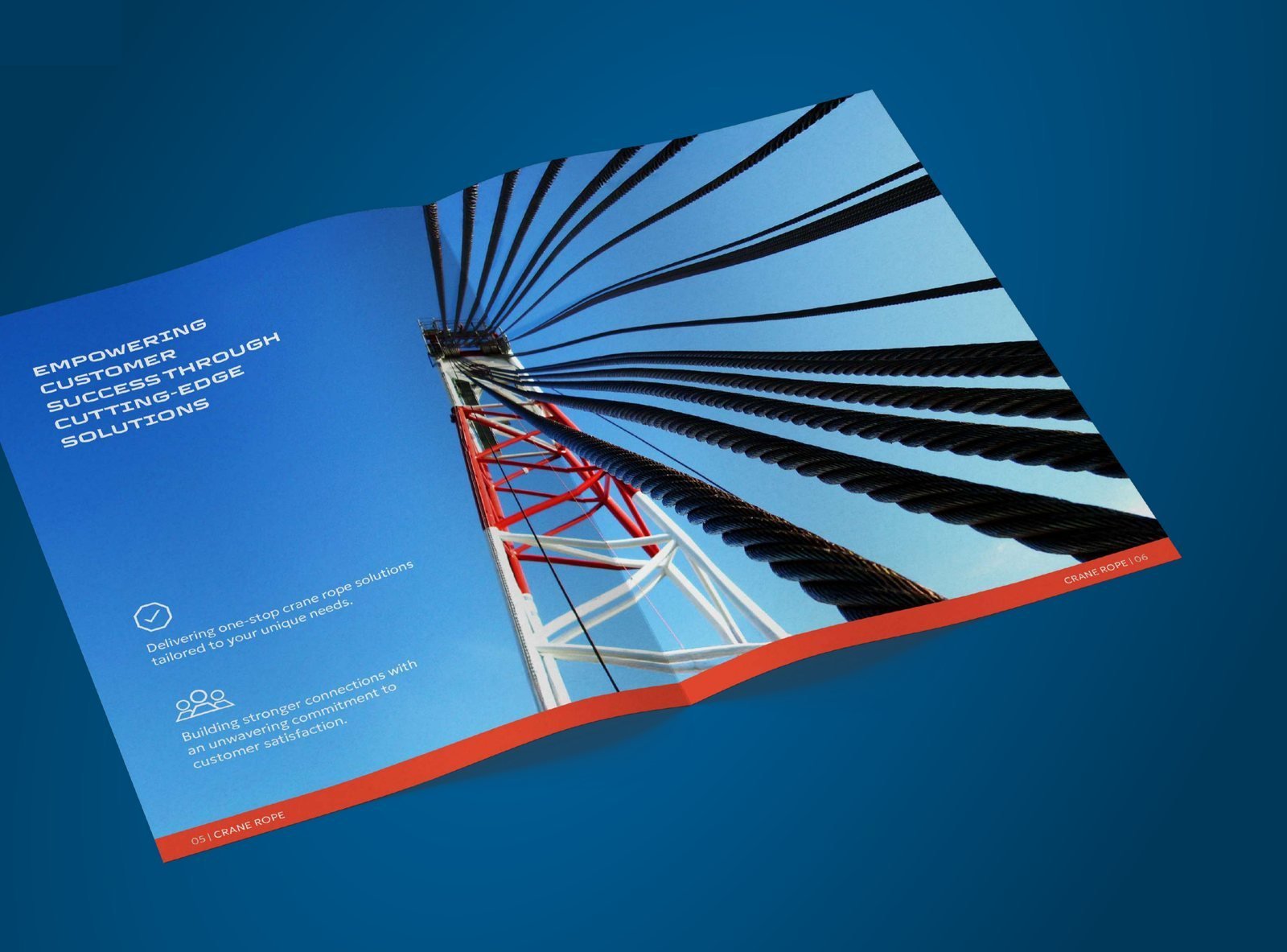 Usha Martin brochure spread