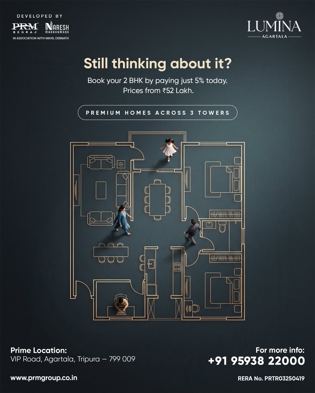 Lumina Agartala Floor plan post: still thinking about it?