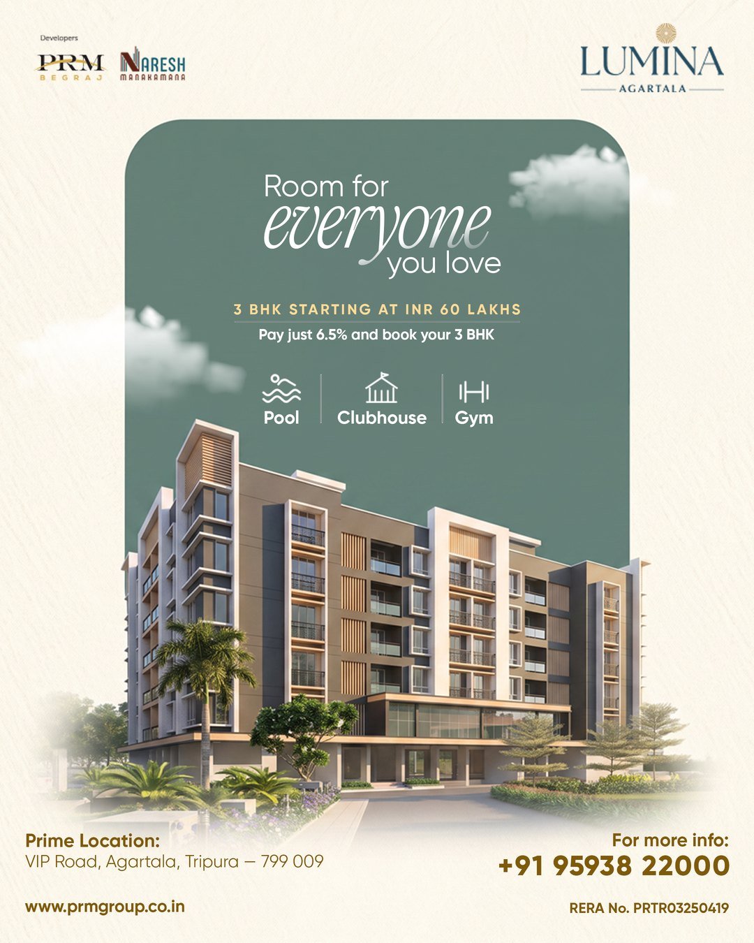 Lumina Agartala Room for everyone post
